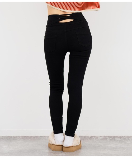 ANAP（アナップ）の「リングジップストレッチスキニーパンツ（その他パンツ・レディース・ブラック・S/M）」の20枚目の写真