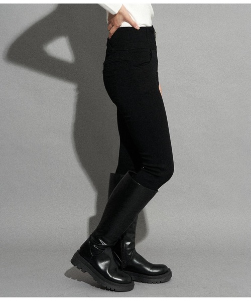 ANAP（アナップ）の「リングジップストレッチスキニーパンツ（その他パンツ・レディース・ブラック・S/M）」の19枚目の写真