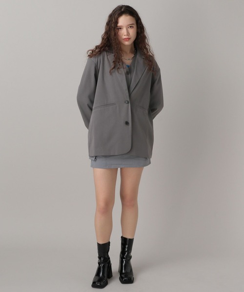 FOREVER 21(フォーエバー トゥエンティーワン)の「【2024SS】ショートジレ(ベスト・レディース・グレー/ブラック・SMALL/MEDIUM)」の8枚目の写真