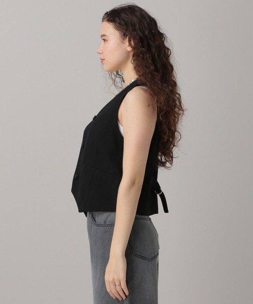 FOREVER 21(フォーエバー トゥエンティーワン)の「【2024SS】ショートジレ(ベスト・レディース・グレー/ブラック・SMALL/MEDIUM)」の16枚目の写真