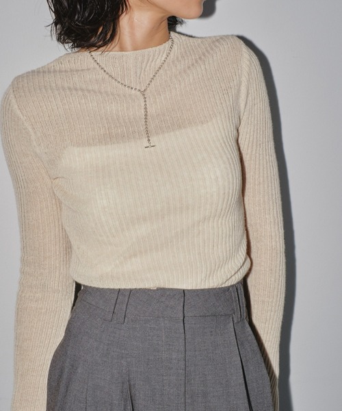TODAYFUL - todayfulボートネックリブニット TODAYFUL(トゥデイフル) / Life's online store（ライフズ