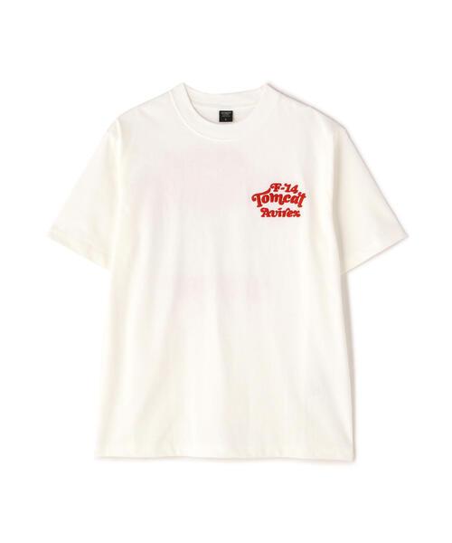 AVIREX（アヴィレックス）の「SAGARA TOM CAT T-SHIRT / サガラ トムキャットＴシャツ / AVIREX / アヴィレックス（Tシャツ/カットソー・メンズ・ネイビー/ブラック/ホワイト/ピンク・MEDIUM/LARGE/X-LARGE/XX-LARGE/L/M/2XL/XL）」の21枚目の写真