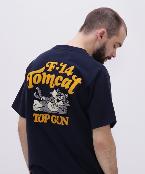 AVIREX アビレックス SAGARA TOM CAT 半袖Tシャツ AVIREX アヴィレックス SAGARA TOM CAT 半袖Tシャツ