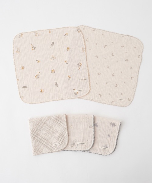 PUPPAPUPO(プッパプーポ)の「ハンカチ 5枚セット(その他ベビー用品・キッズ・グレイッシュベージュ/その他/ミント/ホワイト系その他/ブラウン系その他2/ピンク系その他/イエロー系その他/ベビーピンク/ブラウン系その他/レッド/イエロー/モカ/ベージュ/その他1/ライトベージュ/ライトブルー・FREE)」の16枚目の写真