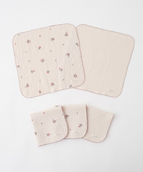 PUPPAPUPO(プッパプーポ)の「ハンカチ 5枚セット(その他ベビー用品・キッズ・グレイッシュベージュ/その他/ミント/ホワイト系その他/ブラウン系その他2/ピンク系その他/イエロー系その他/ベビーピンク/ブラウン系その他/レッド/イエロー/モカ/ベージュ/その他1/ライトベージュ/ライトブルー・FREE)」の15枚目の写真