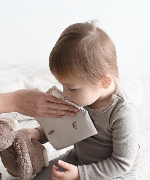 PUPPAPUPO(プッパプーポ)の「ハンカチ 5枚セット(その他ベビー用品・キッズ・グレイッシュベージュ/その他/ミント/ホワイト系その他/ブラウン系その他2/ピンク系その他/イエロー系その他/ベビーピンク/ブラウン系その他/レッド/イエロー/モカ/ベージュ/その他1/ライトベージュ/ライトブルー・FREE)」の22枚目の写真