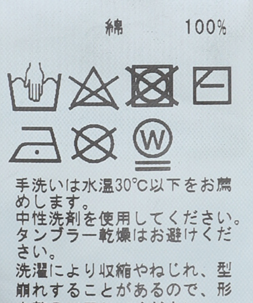 CALMER（カルメール）の「【CALMER / カルメール】別注 ナチュラルダイ ロング Tシャツ（Tシャツ/カットソー・メンズ・チャコールグレー/スカイブルー/ホワイト・MEDIUM/LARGE）」の15枚目の写真