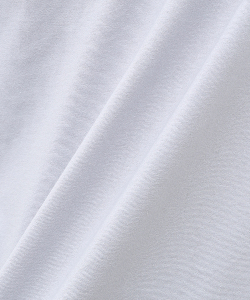 CALMER（カルメール）の「【CALMER / カルメール】別注 ナチュラルダイ ロング Tシャツ（Tシャツ/カットソー・メンズ・チャコールグレー/スカイブルー/ホワイト・MEDIUM/LARGE）」の18枚目の写真