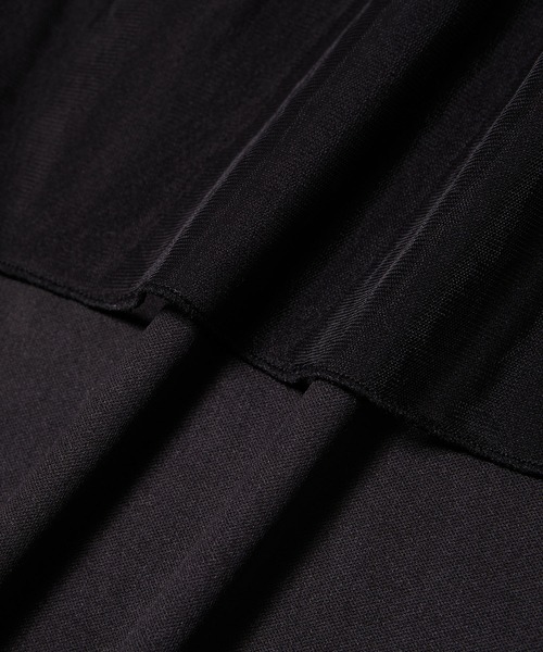 VIS（ビス）の「【2WAY】チュールロングスカート（スカート・レディース・グレー/ブラック・FREE）」の15枚目の写真