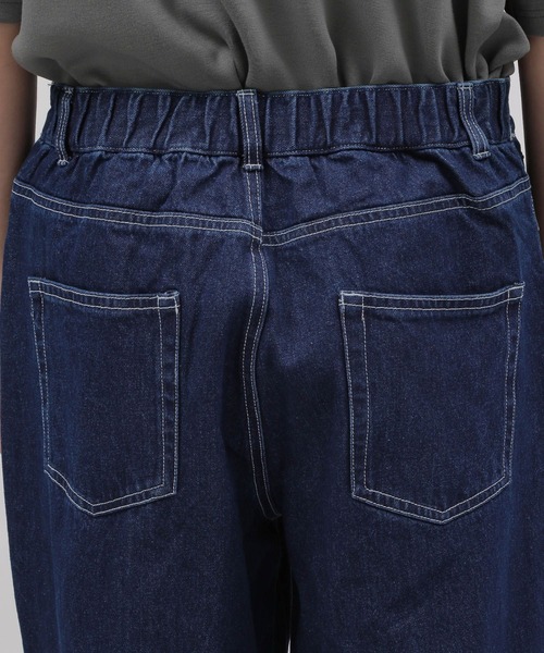 LAKOLE（ラコレ）の「イージーワイドデニムパンツ / 108942（デニムパンツ・メンズ・ブラック/サックスブルー/ネイビー・LARGE/MEDIUM/SMALL）」の17枚目の写真