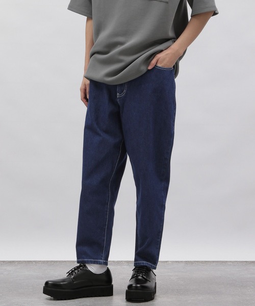 LAKOLE（ラコレ）の「イージーワイドデニムパンツ / 108942（デニム
