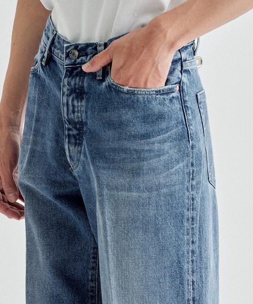 TANAKA タナカ　デニム　パンツ　ジーパン　ヴィンテージブルー TANAKA/タナカ】THE JEAN TROUSERS VINTAGE BLUE/ザジーンズ