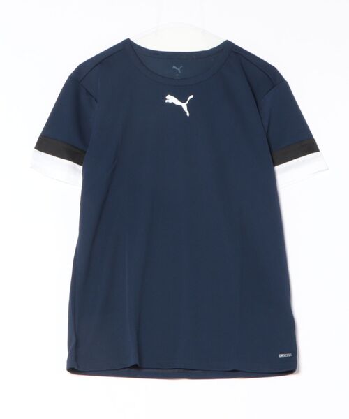 PUMA（プーマ）の「《PUMA》TEAMRISE ゲームシャツ（Tシャツ/カットソー・メンズ・ブラック/ホワイト/ネイビー/ブルー・L/M/S/XL/XXL）」の3枚目の写真