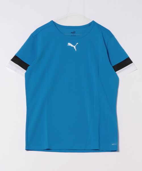 PUMA（プーマ）の「《PUMA》TEAMRISE ゲームシャツ（Tシャツ/カットソー・メンズ・ブラック/ホワイト/ネイビー/ブルー・L/M/S/XL/XXL）」の4枚目の写真