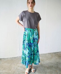 Grace Continental グレースコンチネンタルペイズリー柄　スカート キルトペイズリープリントスカート / GRACE CONTINENTAL | GRACE