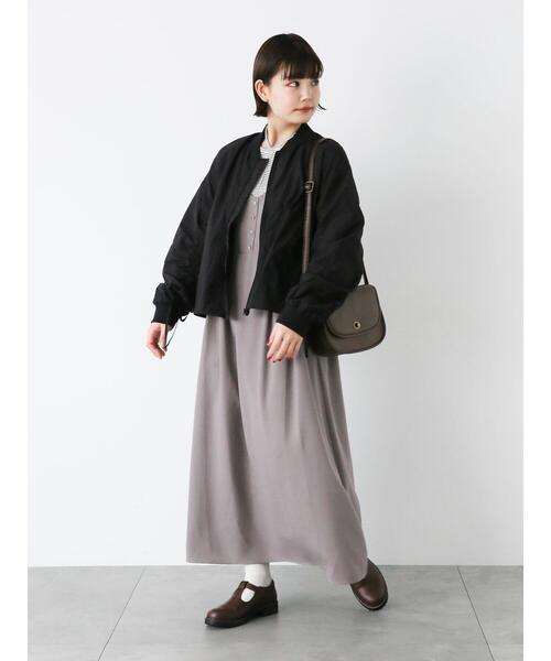ehka sopo(エヘカソポ)の「コルセットキャミワンピース(ワンピース・レディース・ブラック/カーキ/グレー・F)」の12枚目の写真