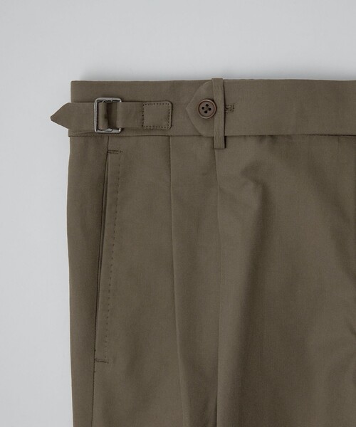 Camoshita（カモシタ）の「＜Camoshita＞コットン 2プリーツ パンツ（その他パンツ・メンズ・ナチュラル/ダークグリーン・46/48/44）」の10枚目の写真