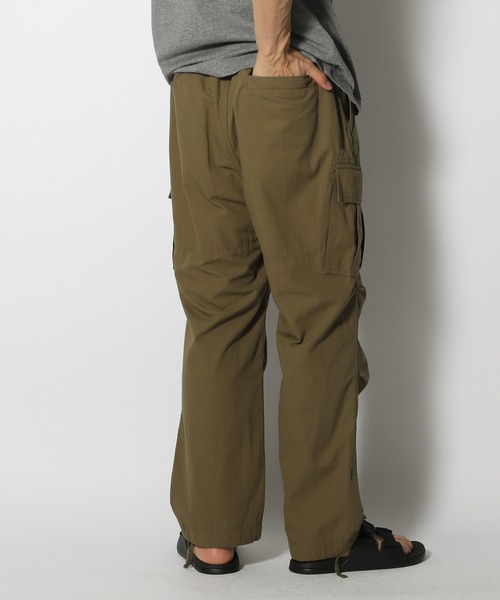 snow peak TAKIBI仕様 カーゴパンツ S オリーブ snow peak カーゴパンツ TAKIBI Ripstop Pants メンズ