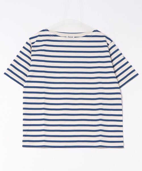 ORCIVAL(オーシバル)の「BOAT NECK SHORT SLEEVE(Tシャツ/カットソー・レディース・その他2/ブラック/その他1/ホワイト/その他3・2)」の1枚目の写真