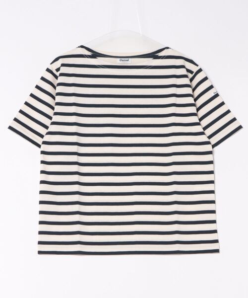 ORCIVAL(オーシバル)の「BOAT NECK SHORT SLEEVE(Tシャツ/カットソー・レディース・その他2/ブラック/その他1/ホワイト/その他3・2)」の2枚目の写真