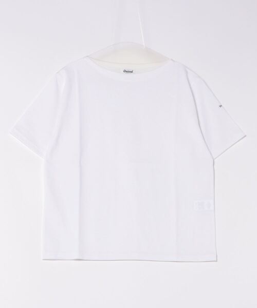 ORCIVAL(オーシバル)の「BOAT NECK SHORT SLEEVE(Tシャツ/カットソー・レディース・その他2/ブラック/その他1/ホワイト/その他3・2)」の3枚目の写真