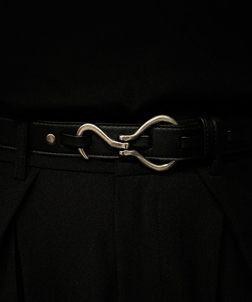 Burner(バーナー)の「【 gii select 】 フックベルト gii-belt-3 Nn(ベルト・メンズ・ゴールド系その他2/シルバー系その他2/ゴールド系その他/シルバー系その他/ブラック系2/イエロー系2/グリーン系1/グレー系2/ダークブラウン系1/ダークブラウン系2/オレンジ系1/オレンジ系2/イエロー系1/ブラック系1/グリーン系2/ブラック系その他/シルバー×ゴールド/シルバー系その他3/シルバー系その他4/レッド/ホワイト×ブラック/カーキオリーブ/ホワイト系/ブラック系3/ゼブラ/ゴールド系その他3/ゴールド系その他4・FREE/105cm)」の20枚目の写真