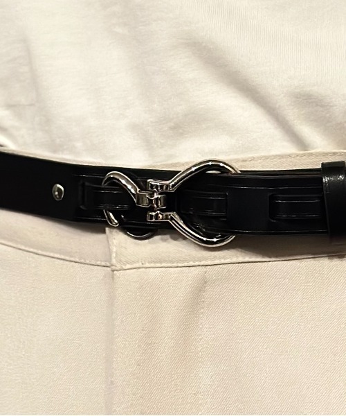 Burner(バーナー)の「【 gii select 】 フックベルト gii-belt-3 Nn(ベルト・メンズ・ゴールド系その他2/シルバー系その他2/ゴールド系その他/シルバー系その他/ブラック系2/イエロー系2/グリーン系1/グレー系2/ダークブラウン系1/ダークブラウン系2/オレンジ系1/オレンジ系2/イエロー系1/ブラック系1/グリーン系2/ブラック系その他/シルバー×ゴールド/シルバー系その他3/シルバー系その他4/レッド/ホワイト×ブラック/カーキオリーブ/ホワイト系/ブラック系3/ゼブラ/ゴールド系その他3/ゴールド系その他4・FREE/105cm)」の21枚目の写真