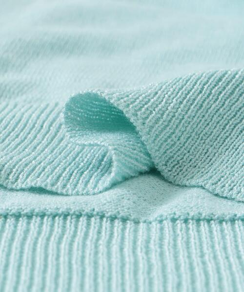 ITEMS URBANRESEARCH（アイテムズ アーバンリサーチ）の「ハイゲージ天竺ニット カーディガン（カーディガン/ボレロ・メンズ・ミント/ブラック・MEDIUM/LARGE）」の18枚目の写真