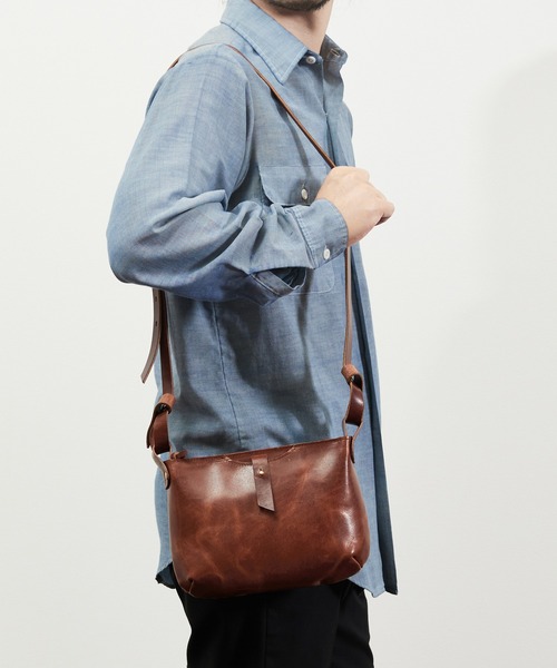 SLOW スロウ / herbie-latch shoulder bag ハービーレザーショルダー