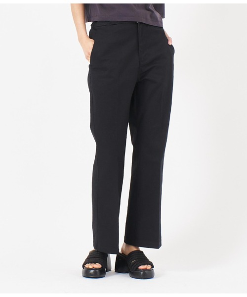 Dickies(ディッキーズ)の「DICKIES ストレッチツイルフレアパンツ(その他パンツ・レディース・ベージュ/ライトベージュ/ブラック・L/M)」の18枚目の写真