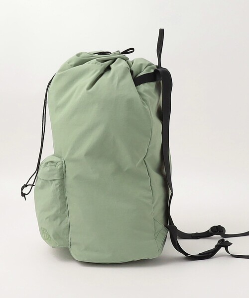 hobo（ホーボー）の「＜hobo＞ ドローストリング バックパック（バックパック/リュック・メンズ・ホワイト/オリーブ・FREE）」の4枚目の写真