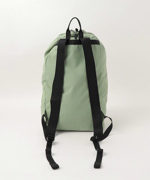 hobo（ホーボー）の「＜hobo＞ ドローストリング バックパック（バックパック/リュック・メンズ・ホワイト/オリーブ・FREE）」の5枚目の写真