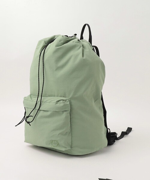 hobo（ホーボー）の「＜hobo＞ ドローストリング バックパック（バックパック/リュック・メンズ・ホワイト/オリーブ・FREE）」の6枚目の写真
