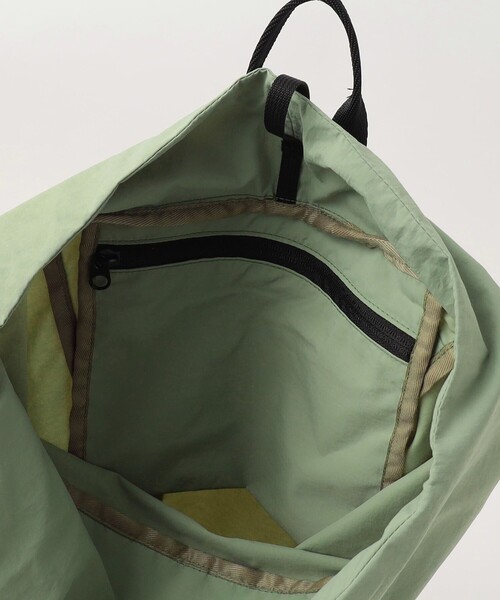 hobo（ホーボー）の「＜hobo＞ ドローストリング バックパック（バックパック/リュック・メンズ・ホワイト/オリーブ・FREE）」の11枚目の写真
