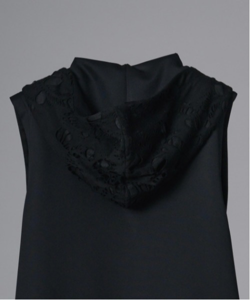 2WAY sleeveless Full-Zip Hoodie / 2WAYノースリーブ フルジップパーカー（パーカー）｜REGIEVO（レジエボ）
