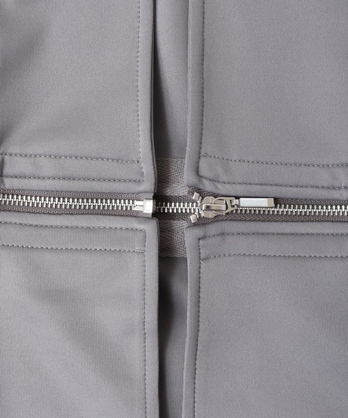 2WAY sleeveless Full-Zip Hoodie / 2WAYノースリーブ フルジップパーカー（パーカー）｜REGIEVO（レジエボ）