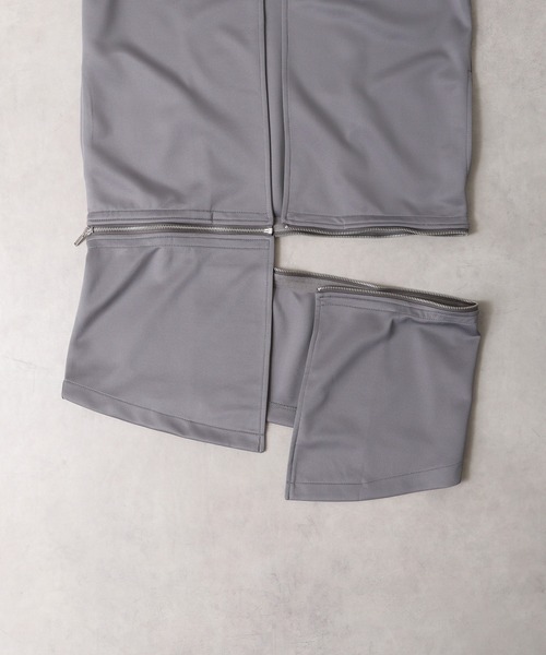 2WAY sleeveless Full-Zip Hoodie / 2WAYノースリーブ フルジップパーカー（パーカー）｜REGIEVO（レジエボ）