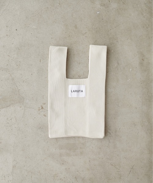LARUTA(ラルータ)の「【LARUTA】LARUTA miniトートバッグ(ショルダーバッグ・レディース・ピンク/パープル/ブルー/ブラック/ライトベージュ・FREE)」の3枚目の写真