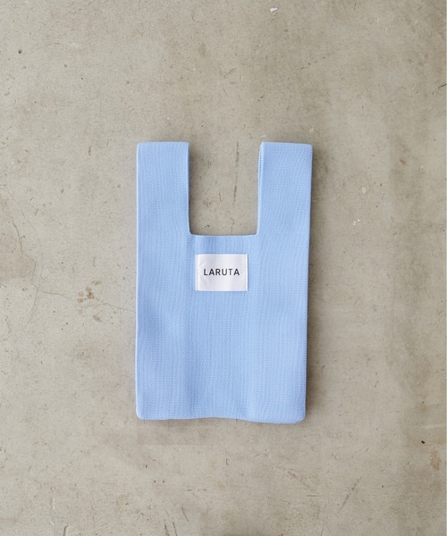 LARUTA(ラルータ)の「【LARUTA】LARUTA miniトートバッグ(ショルダーバッグ・レディース・ピンク/パープル/ブルー/ブラック/ライトベージュ・FREE)」の1枚目の写真