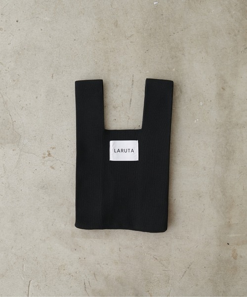 LARUTA(ラルータ)の「【LARUTA】LARUTA miniトートバッグ(ショルダーバッグ・レディース・ピンク/パープル/ブルー/ブラック/ライトベージュ・FREE)」の2枚目の写真