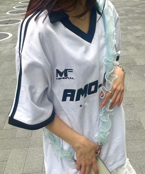 WEGO(ウィゴー)の「WEGO/フリルストラップ(スマホグッズ・レディース・ブラック/グレー/ピンク/ホワイト/イエロー/サックスブルー・FREE)」の17枚目の写真