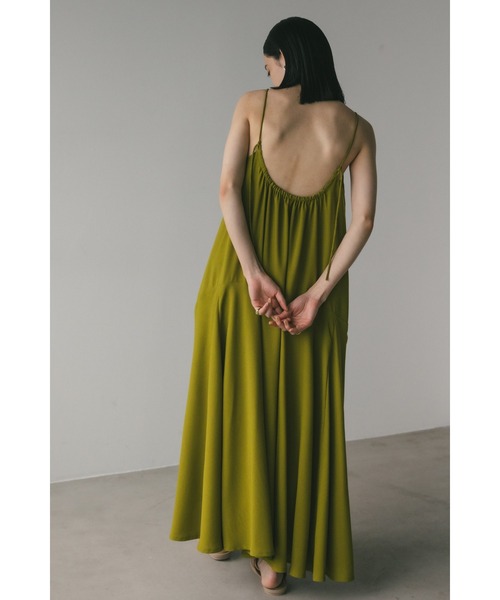 バックラウンドギャザーキャミワンピース（ワンピース）｜STYLEMIXER（スタイルミキサー）