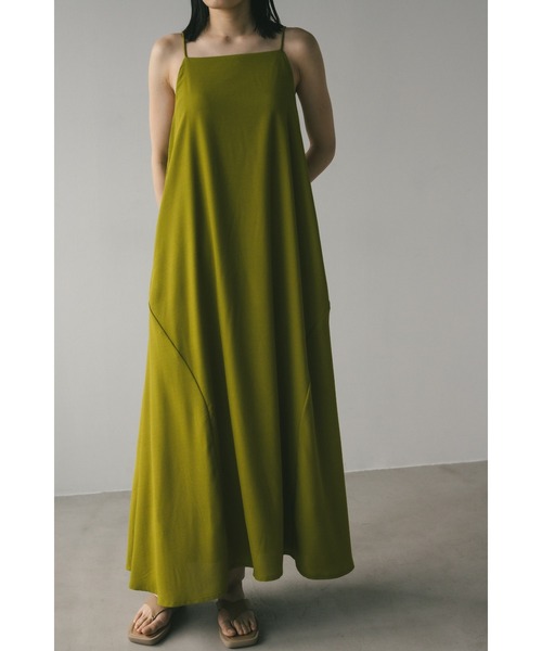 バックラウンドギャザーキャミワンピース（ワンピース）｜STYLEMIXER（スタイルミキサー）