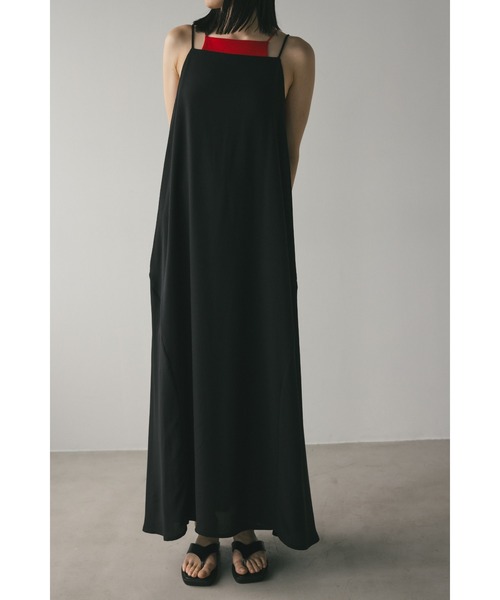 バックラウンドギャザーキャミワンピース（ワンピース）｜STYLEMIXER（スタイルミキサー）