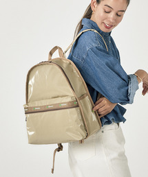 LeSportsac（レスポートサック）の「BASIC BACKPACK 50THカーキシャイン（バックパック/リュック・メンズ）」