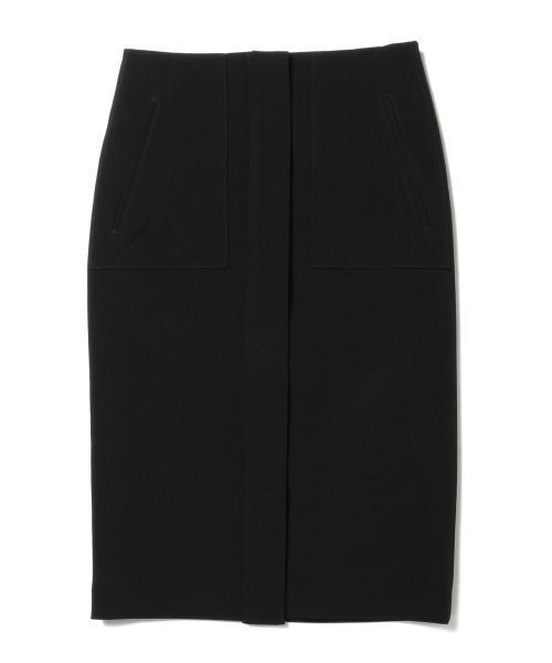 Demi-Luxe BEAMS（デミルクス ビームス）の「Demi-Luxe BEAMS / フロントあき タイトスカート（スカート・レディース・グレー/ブラック・38/36）」の12枚目の写真