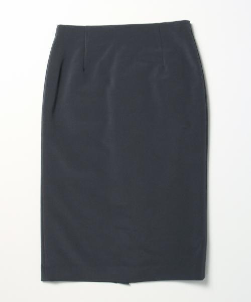 Demi-Luxe BEAMS（デミルクス ビームス）の「Demi-Luxe BEAMS / フロントあき タイトスカート（スカート・レディース・グレー/ブラック・38/36）」の7枚目の写真