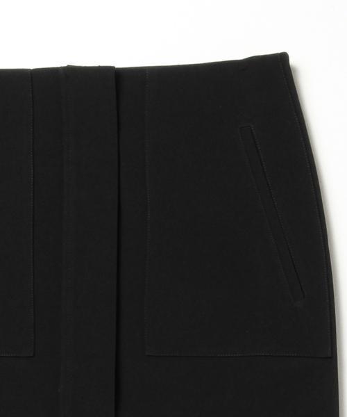Demi-Luxe BEAMS（デミルクス ビームス）の「Demi-Luxe BEAMS / フロントあき タイトスカート（スカート・レディース・グレー/ブラック・38/36）」の6枚目の写真
