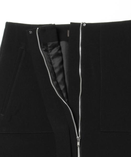Demi-Luxe BEAMS（デミルクス ビームス）の「Demi-Luxe BEAMS / フロントあき タイトスカート（スカート・レディース・グレー/ブラック・38/36）」の5枚目の写真