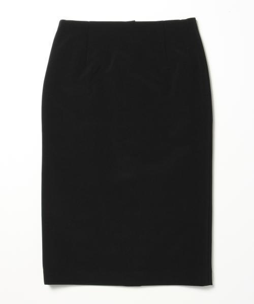 Demi-Luxe BEAMS（デミルクス ビームス）の「Demi-Luxe BEAMS / フロントあき タイトスカート（スカート・レディース・グレー/ブラック・38/36）」の3枚目の写真